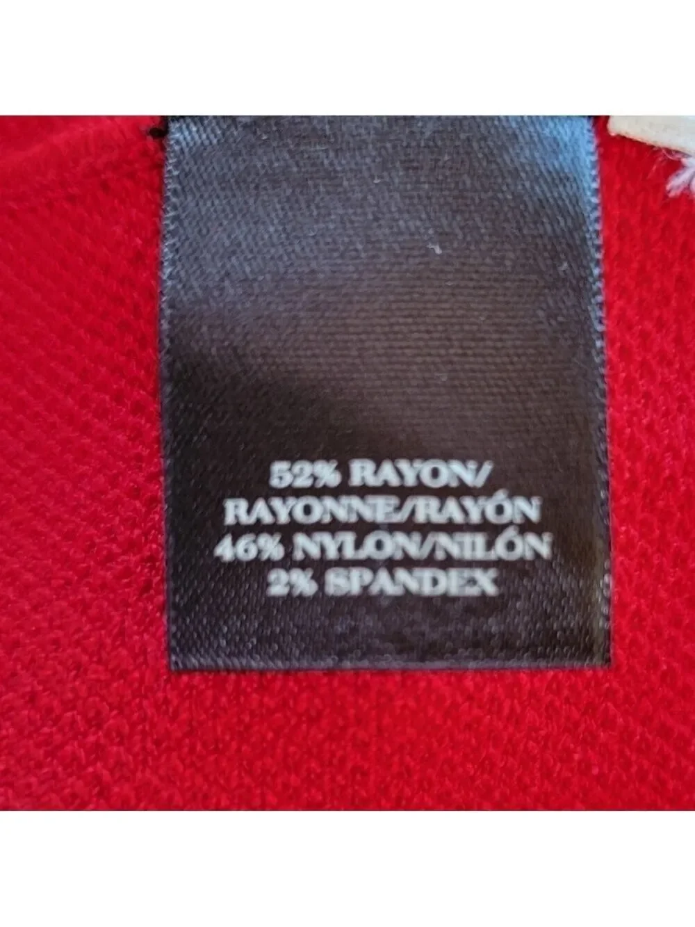 Ann Taylor Red 3/4 Sleeve Scoop Neck Skater Dress Size Medium Petite EUC